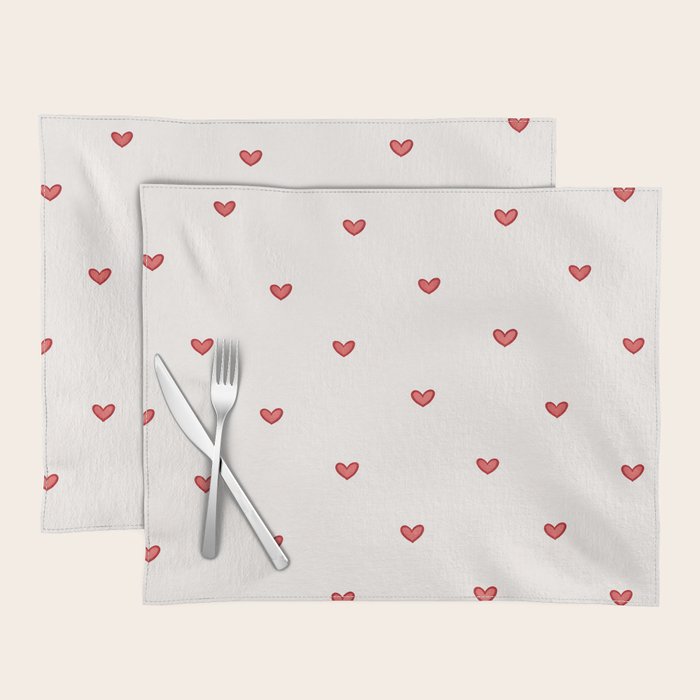 Mini Hearts Placemat Gallery Image 1