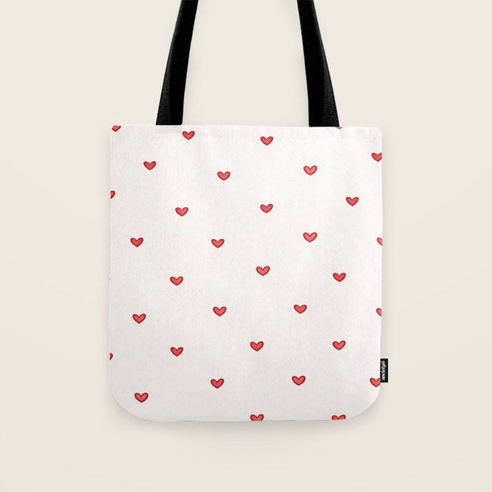 Mini Hearts Tote Bag Gallery Image 1
