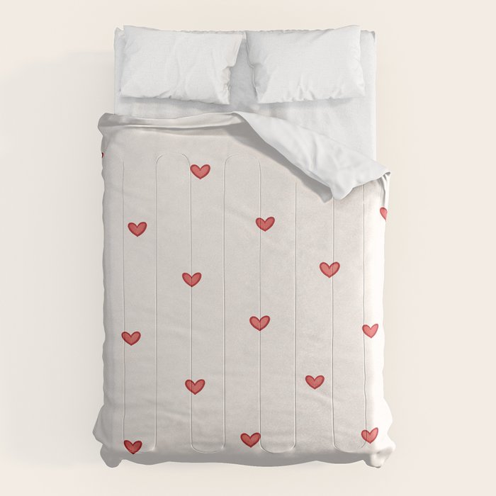 Mini Hearts Comforter Gallery Image 1