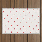 Mini Hearts Outdoor Rug Gallery Image 1
