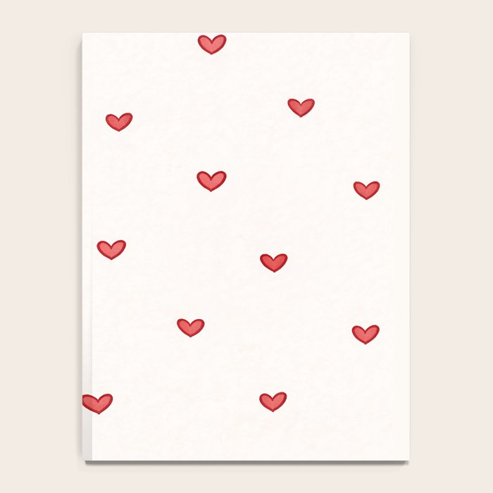 Mini Hearts Notebook Gallery Image 4