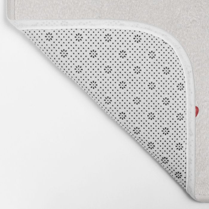 Mini Hearts Bath Mat Gallery Image 2
