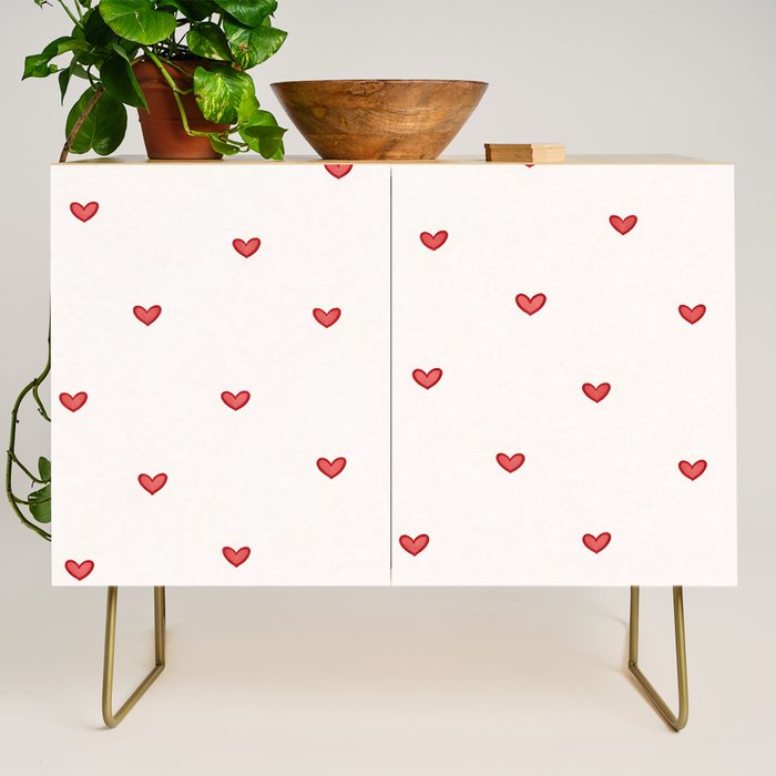 Mini Hearts Credenza Gallery Image 1