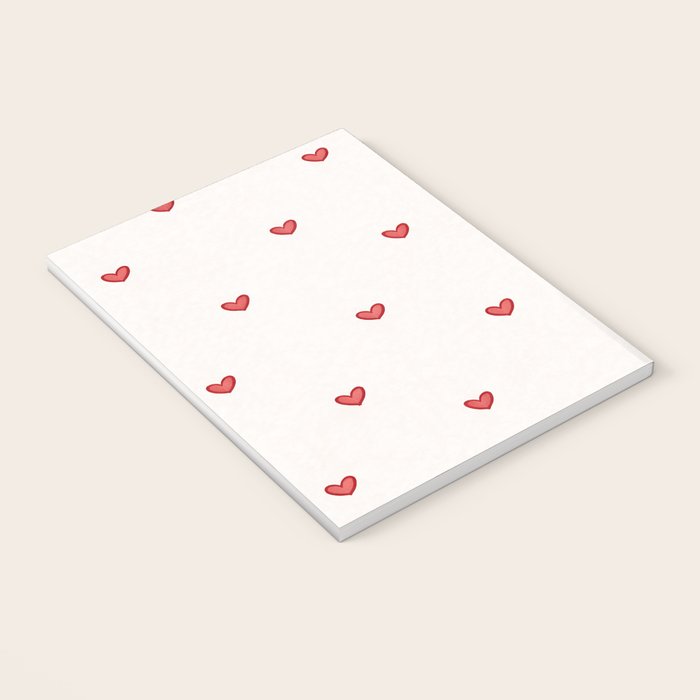 Mini Hearts Notebook Gallery Image 3
