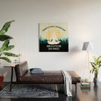 I'm Mostly Peace, Love And Light And A Little Go Fuck Yourself Funny Saying Wood Wall Art Gallery Image 2