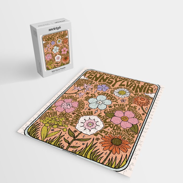 Pennsylvania Wildflowers Jigsaw Puzzle Gallery Image 2