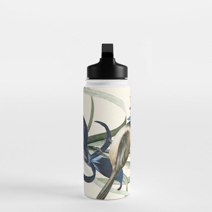 Little Bird and Flowers II Water Bottle Gallery Image 3