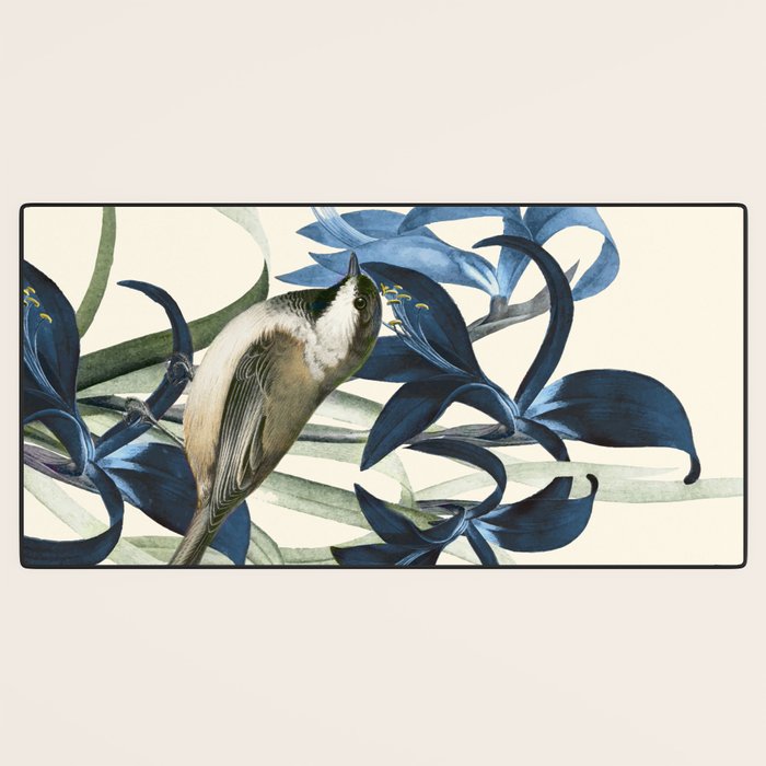 Little Bird and Flowers II Desk Mat Gallery Image 3