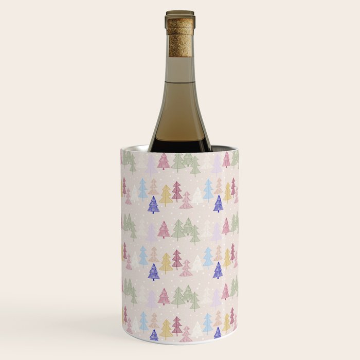 Xmas forrest pattern Wine Chiller Gallery Image 3