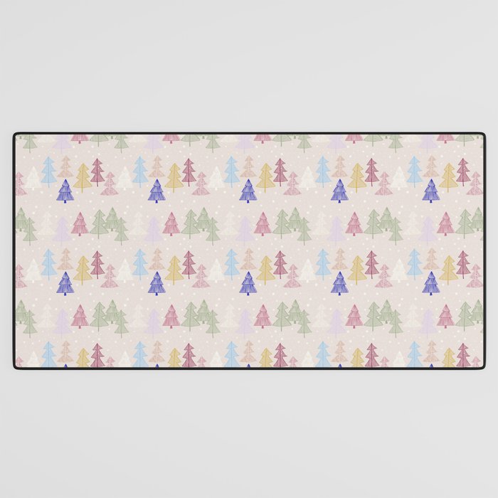 Xmas forrest pattern Desk Mat Gallery Image 3