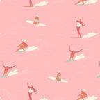 Waikiki beach in pink Coffee Mug Gallery Image 2