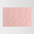 Waikiki beach in pink Rug Gallery Image 2