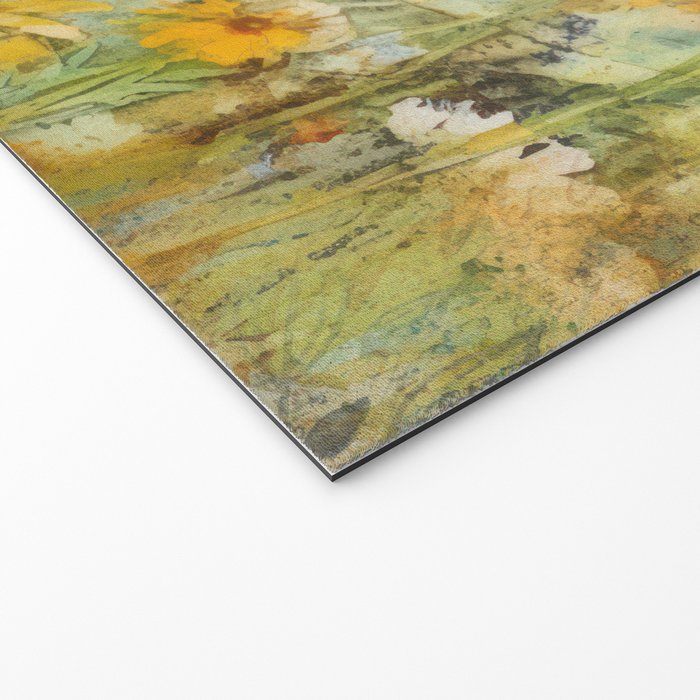 Colorful Wild Fox Indian Summer Woodland Flora And Wildlife Welcome Mat Gallery Image 2