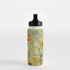 Colorful Wild Fox Indian Summer Woodland Flora And Wildlife Water Bottle Gallery Image 2