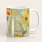 Colorful Wild Fox Indian Summer Woodland Flora And Wildlife Coffee Mug Gallery Image 1