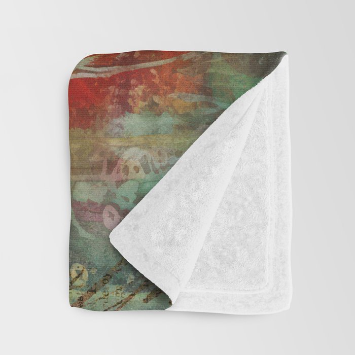 Colorful Wild Fox Indian Summer Woodland Flora And Wildlife Throw Blanket Gallery Image 3