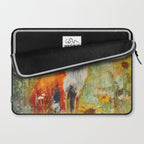 Colorful Wild Fox Indian Summer Woodland Flora And Wildlife Laptop Sleeve Gallery Image 2