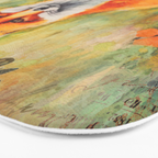 Colorful Wild Fox Indian Summer Woodland Flora And Wildlife Bath Mat Gallery Image 3