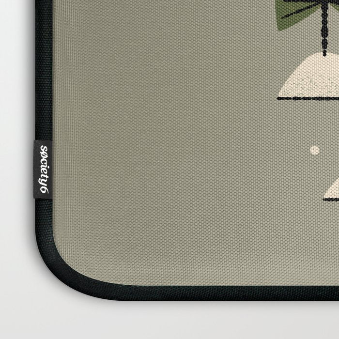 Snowy Evening Fox Laptop Sleeve Gallery Image 3