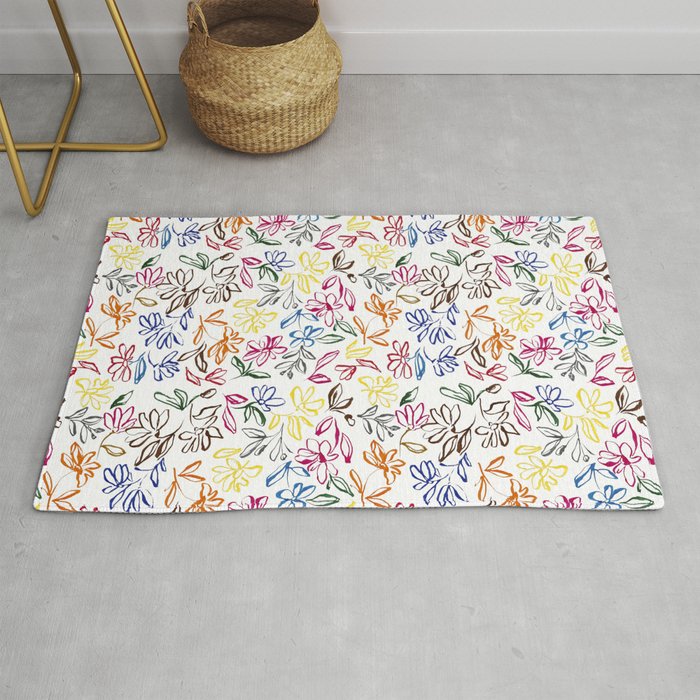 Picasso Dancing Flowers Rug Gallery Image 1