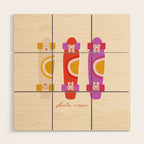 70's skate crew Wood Wall Art Gallery Image 1