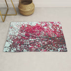 Red Leaves - Autumn Art Rug Gallery Image 1