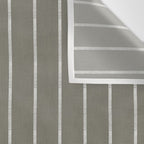 Modern Boho Serenity Stripes Muted Grey  Wall Tapestry Gallery Image 3