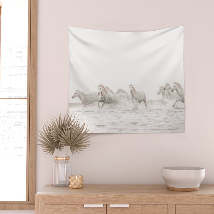 Wild Horses Wall Tapestry Gallery Image 2