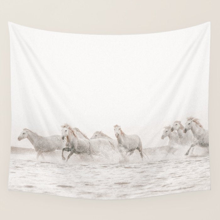 Wild Horses Wall Tapestry Gallery Image 4
