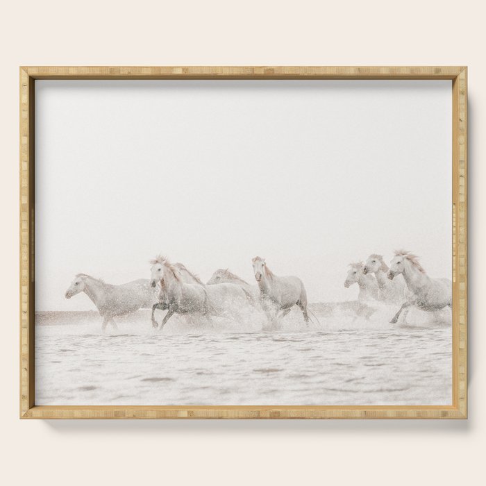 Wild Horses Serving Tray Gallery Image 1