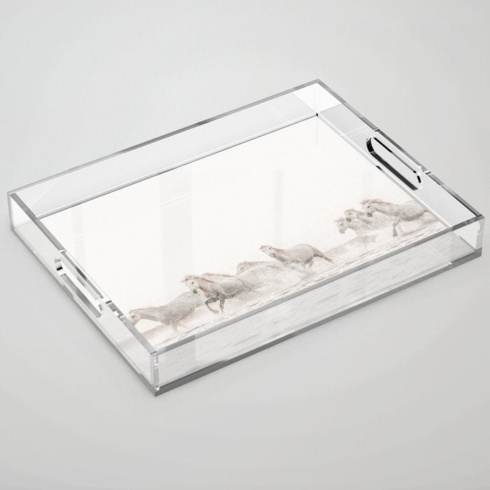 Wild Horses Acrylic Tray Gallery Image 1
