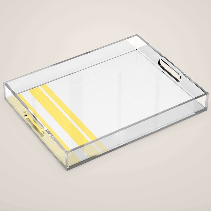Sunshine linen Acrylic Tray Gallery Image 1