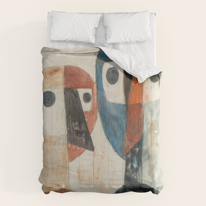 Bird Duality II Comforter Gallery Image 1