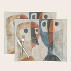 Bird Duality II Placemat Gallery Image 1