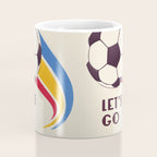Let's Go - Soccer Illustration Coffee Mug Gallery Image 4