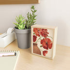 Poppies in Vase 2 Mini Art Print Gallery Image 2
