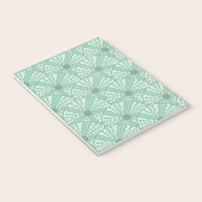 Sea Urchins - Aqua Blue Notebook Gallery Image 3