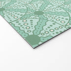 Sea Urchins - Aqua Blue Welcome Mat Gallery Image 2