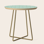 Sea Urchins - Aqua Blue Side Table Gallery Image 1