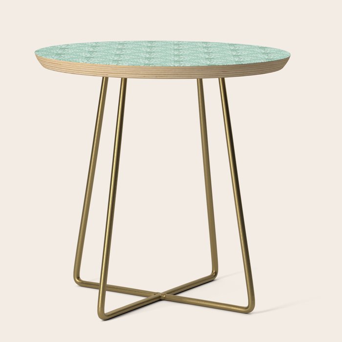 Sea Urchins - Aqua Blue Side Table Gallery Image 1