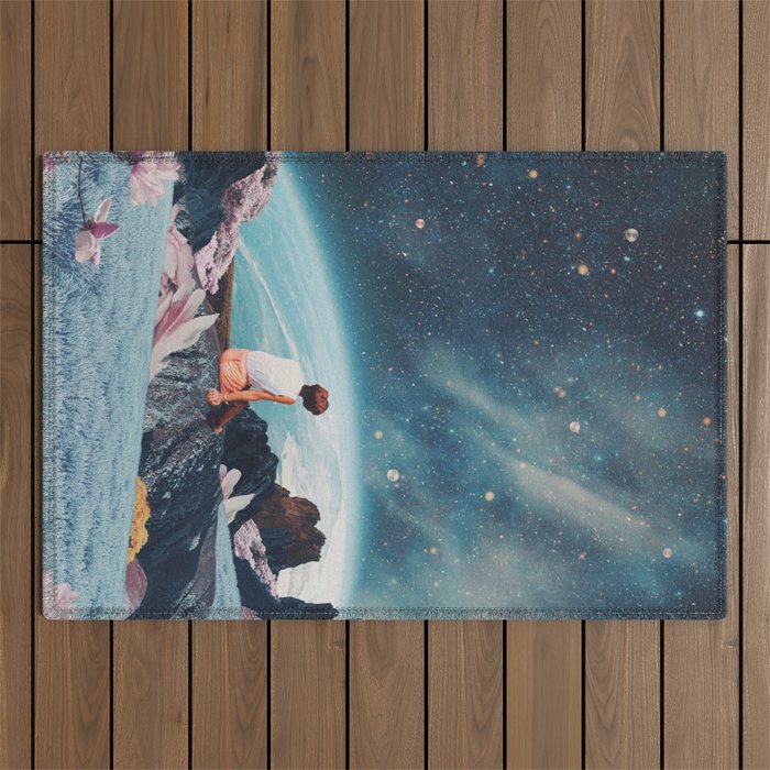 I can't See This Universe without You Outdoor Rug Gallery Image 1