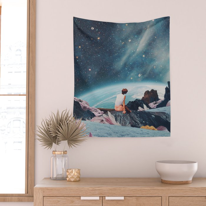 I can't See This Universe without You Wall Tapestry Gallery Image 2
