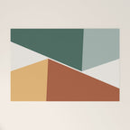 Geometric Abstraction XV Welcome Mat Gallery Image 1