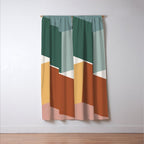 Geometric Abstraction XV Window Curtain Gallery Image 3