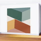 Geometric Abstraction XV Wall Mural Gallery Image 2