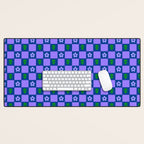 Alien Daisy Checkerboard Desk Mat Gallery Image 1