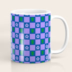 Alien Daisy Checkerboard Coffee Mug Gallery Image 1