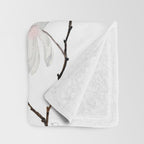 Magnolias  Throw Blanket Gallery Image 3