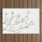 Magnolias  Outdoor Rug Gallery Image 1