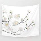 Magnolias  Wall Tapestry Gallery Image 4